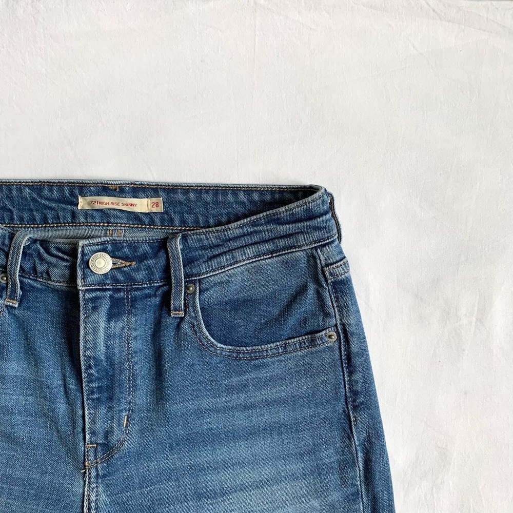 Levi 721 high rise skinny